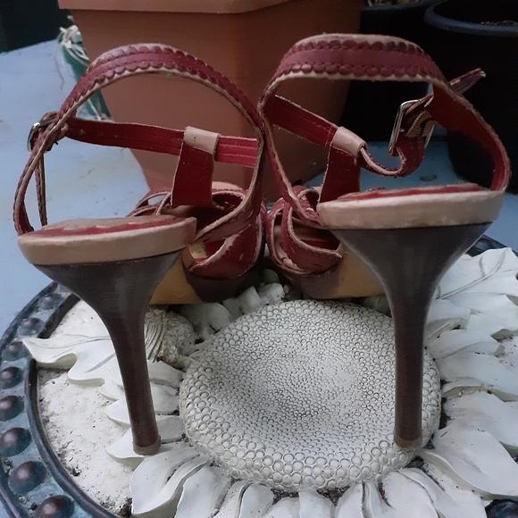 🌈ALDO WESTERN PIN UP HEELS -6 - Picture 4 of 6